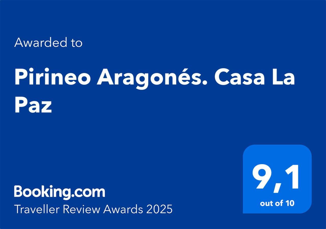 הוילה Sabiñánigo Pirineo Aragones. Casa La Paz מראה חיצוני תמונה
