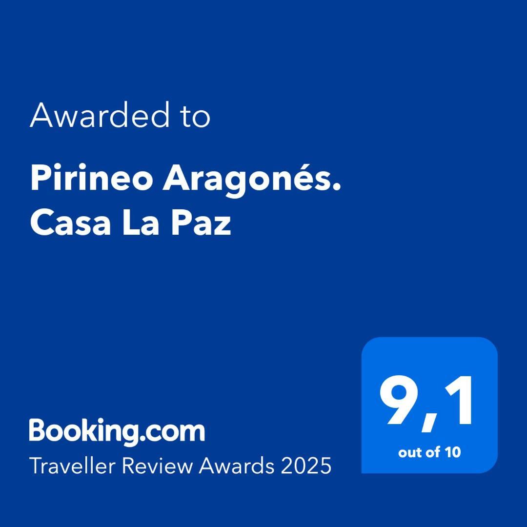הוילה Sabiñánigo Pirineo Aragones. Casa La Paz מראה חיצוני תמונה